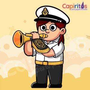 Musico Corneta Niña